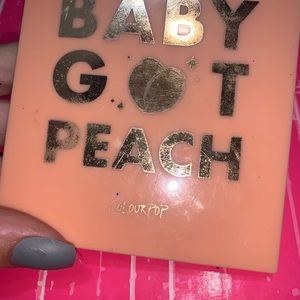 Baby got peach